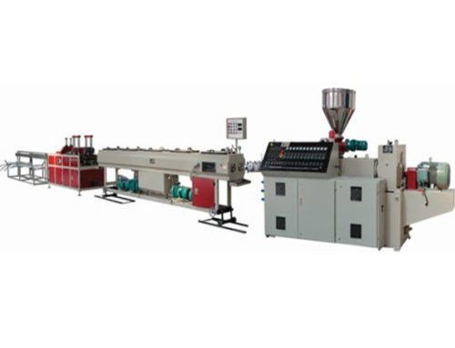 PVC Twin Pipe Extrusion Line